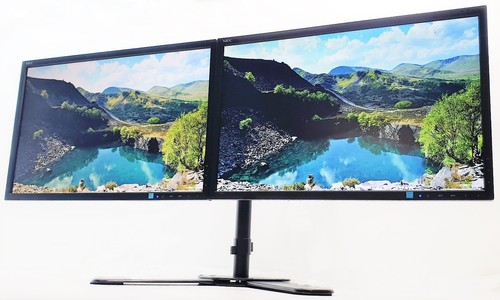 Dual 1680 x 1050 - x, 22"