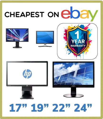 27 pc monitor vga - 22", 24"