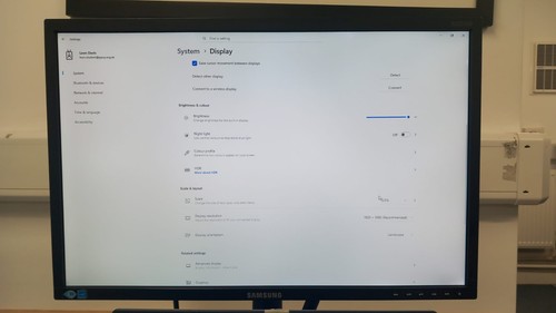 Samsung series s22c450bw - 4, 22"